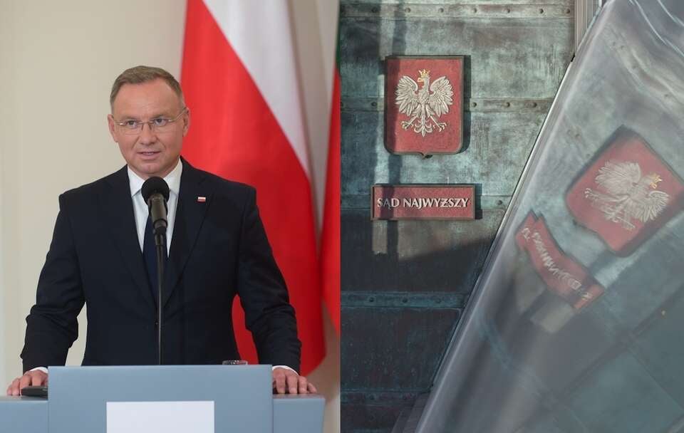 Andrzej Duda, Sąd Najwyższy / autor: PAP/Marcin Obara/Fratria