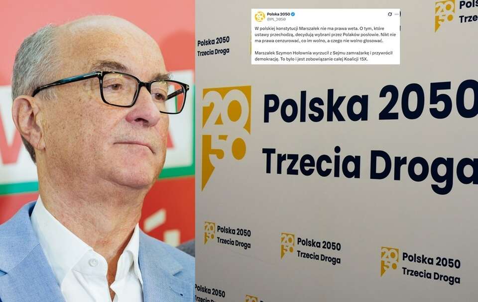 Wojna w koalicji? Polska 2050 ostro strofuje Czarzastego!