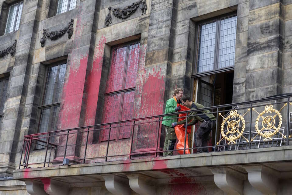 Pałac Królewski w Amsterdamie / autor: PAP/EPA