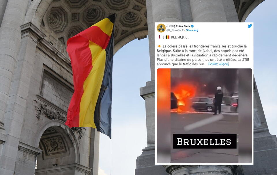 Flaga Belgii / autor: Fratria/Twitter
