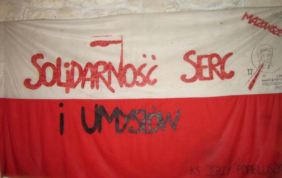 Flaga "Solidarności" / autor: Fratria