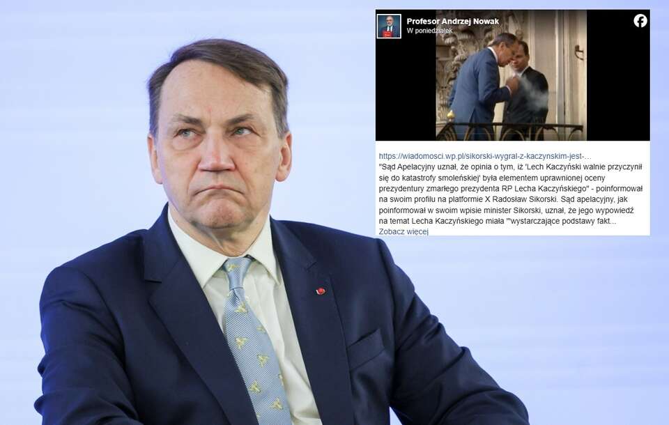 Nowak skomentował wyrok ws. Sikorskiego / autor:  PAP/Rafał Guz