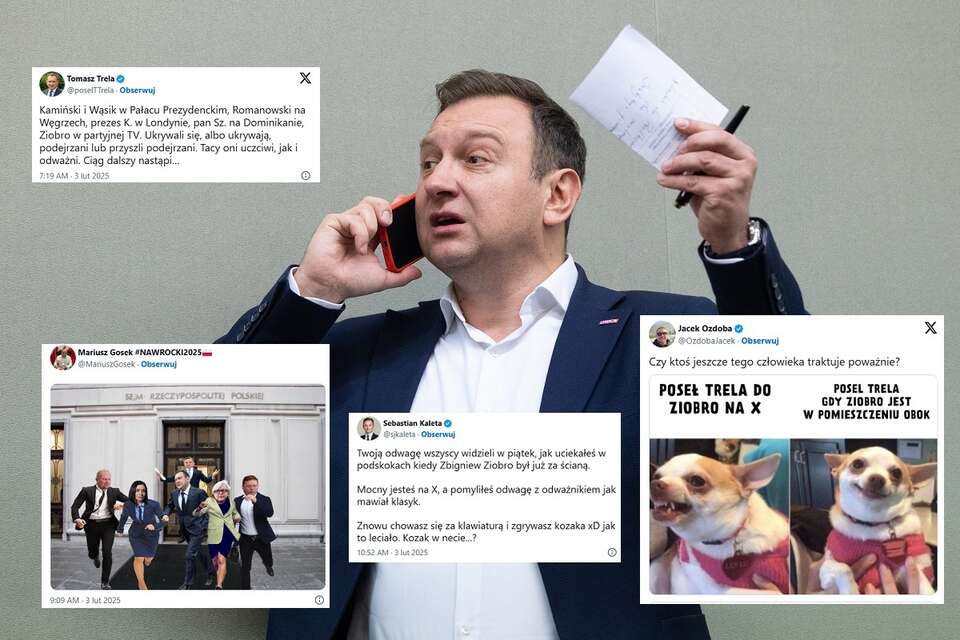 Poseł Lewicy, członek tzw. komisji śledczej ds. Pegasusa, Tomasz Trela / autor: Fratria/X