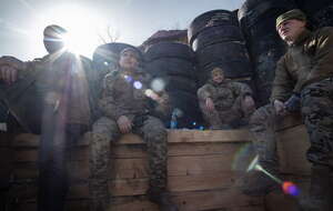 1477. dzień wojny na Ukrainie / autor: PAP/EPA