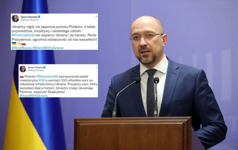 Premier Shmyhal: "Ukraińcy nigdy nie zapomną pomocy Polaków" / autor: commons.wikimedia.org/KMU/CC BY 4.0