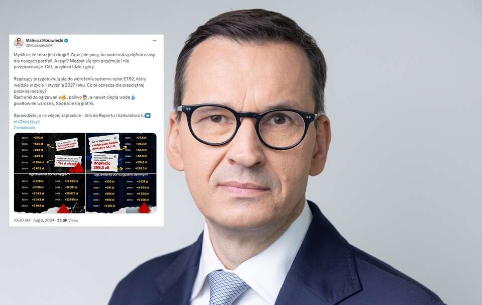 Były premier Mateusz Morawiecki / autor: Fratria