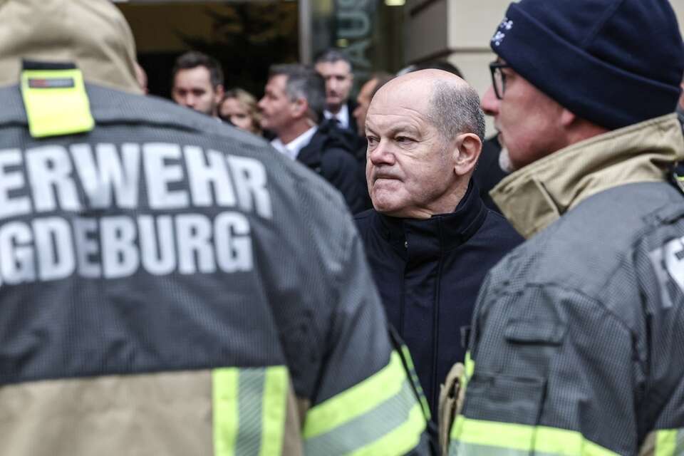 Olaf Scholz / autor: PAP/EPA/FILIP SINGER