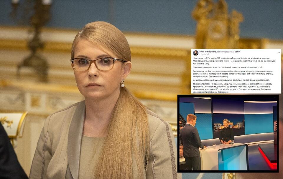 Była premier Ukrainy Julia Tymoszenko / autor: wikimedia commons/President.gov.ua/CC BY 4.0; Facebook/Юлія Тимошенко