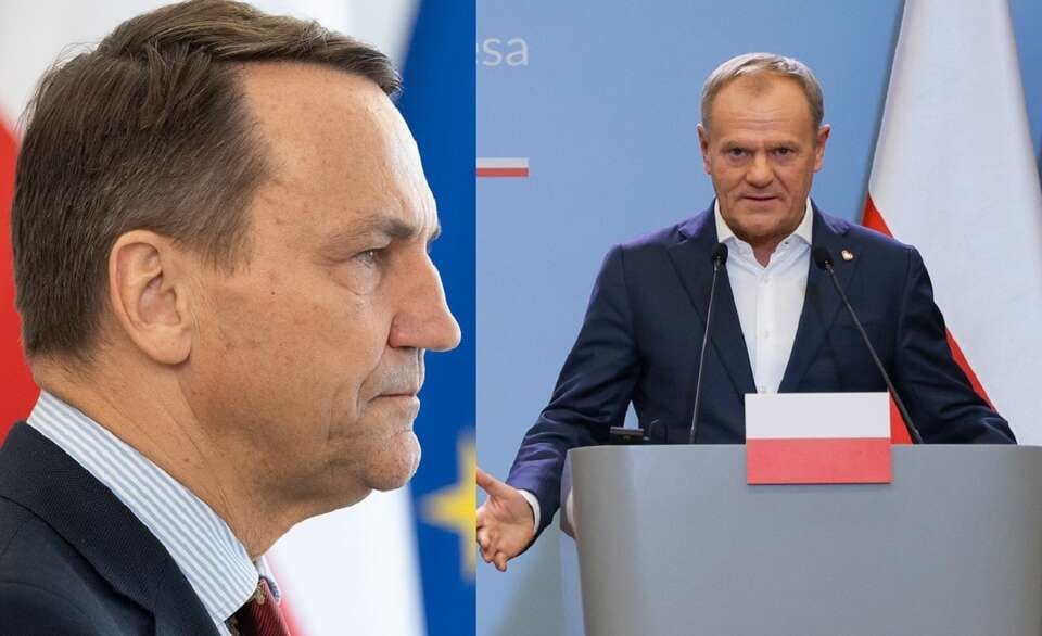 Radosław Sikorski/Donald Tusk / autor: Fratria/PAP/Paweł Supernak