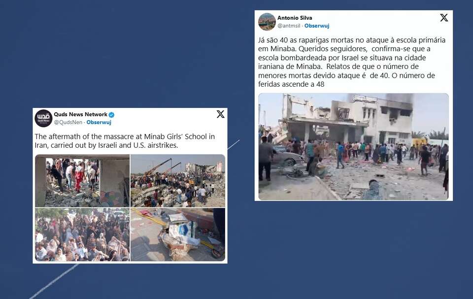 W izraelskich atakach trafiona została szkoła dla dziewcząt