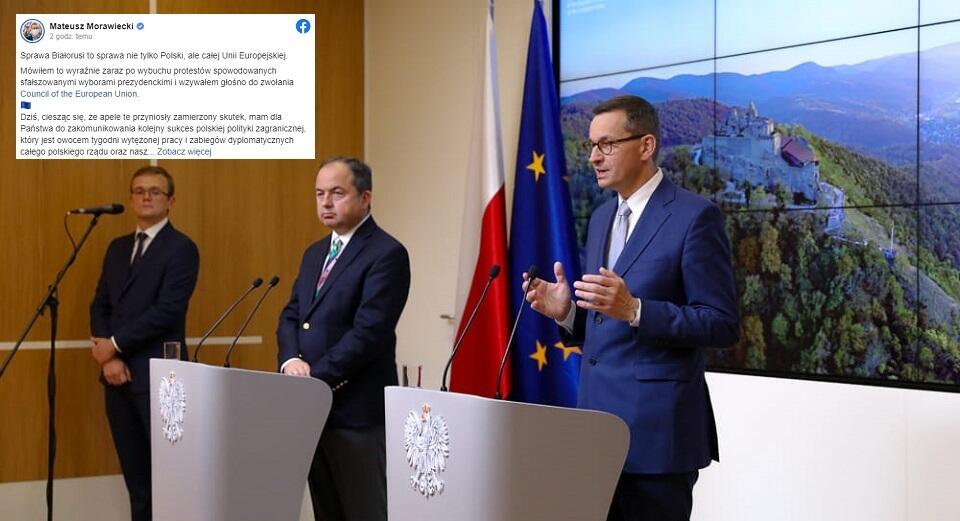 autor: Krystian Maj/KPRM/Facebook Mateusz Morawiecki