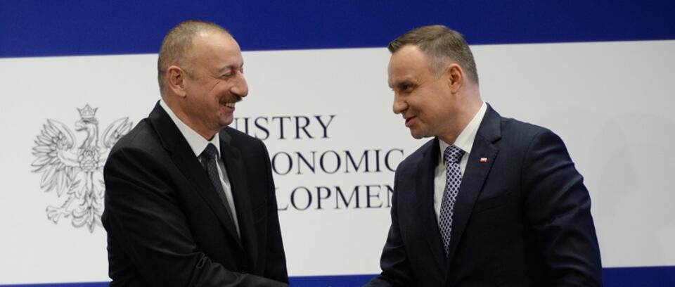 prezydenci Polski i Azerbejdżanu / autor: PAP