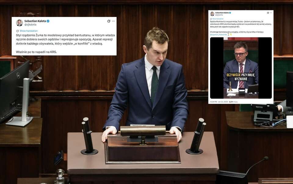 Awantura o KRS. Kaleta, Hołownia i "konstytucyjny challenge"