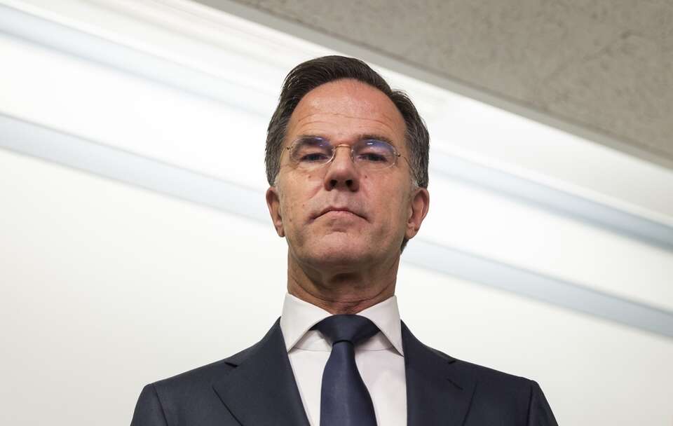 Mark Rutte / autor:  EPA/JIM LO SCALZO Dostawca: PAP/EPA.