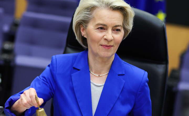 Przewodnicząca KE Ursula von der Leyen  / autor: PAP