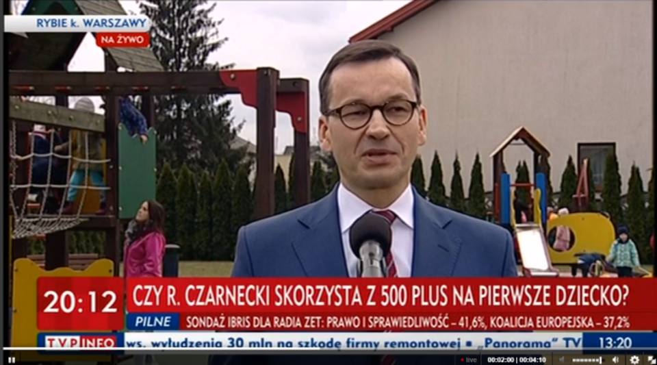 Screen: TVP Info / autor: wPolityce.pl