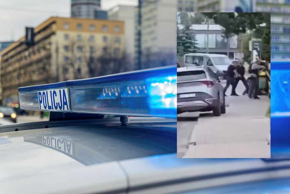 Policja i zatrzymanie w Białej Podlaskiej / autor: Fratria/onnetwork.tv