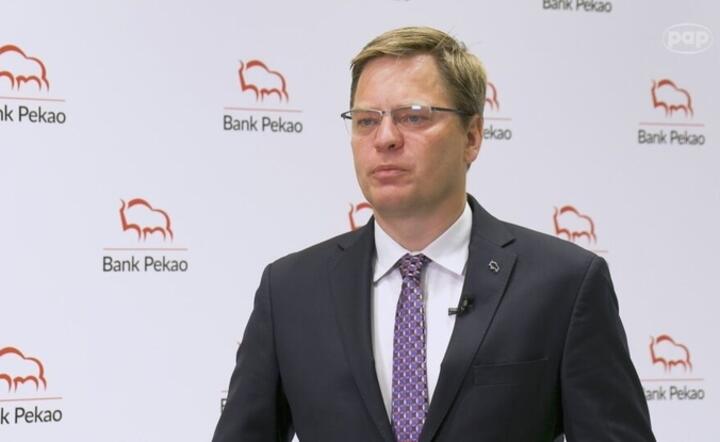 wiceprezes Banku Pekao Tomasz Kubiak / autor: PAP Biznes