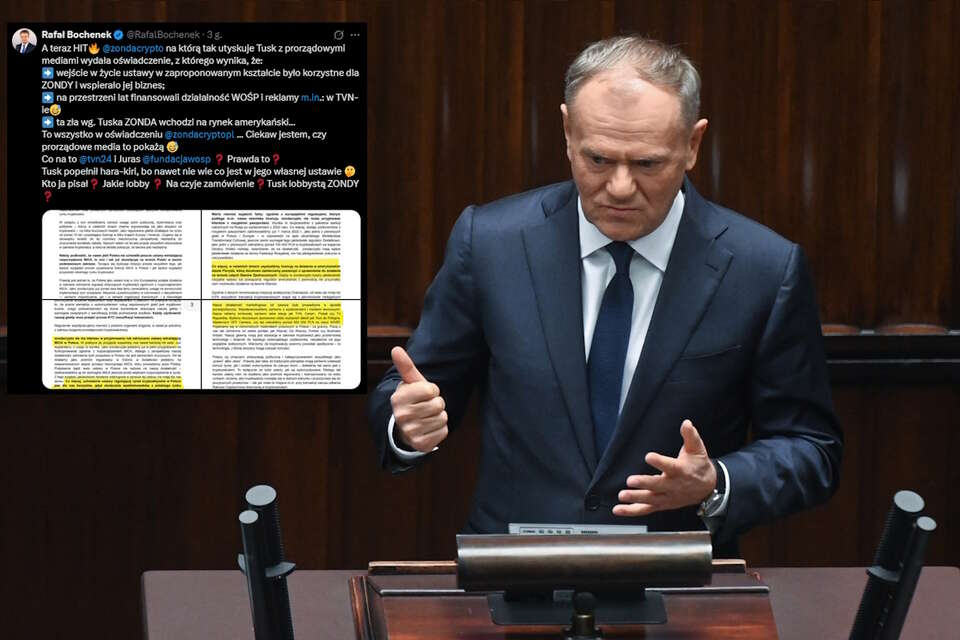"Polityczne hara-kiri" Tuska ws. kryptowalut? Firma ujawnia!