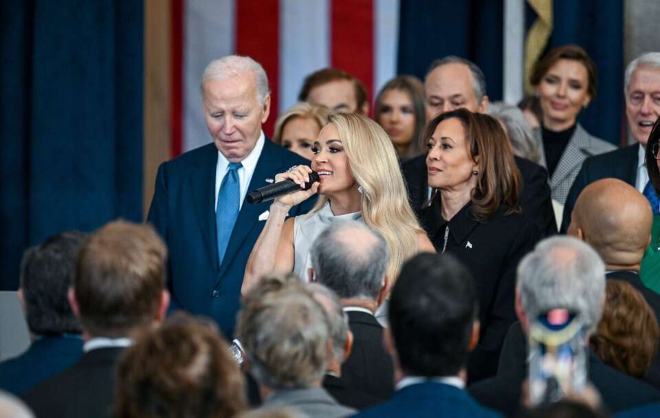 Carrie Underwood / autor: PAP/EPA/KENNY HOLSTON / POOL