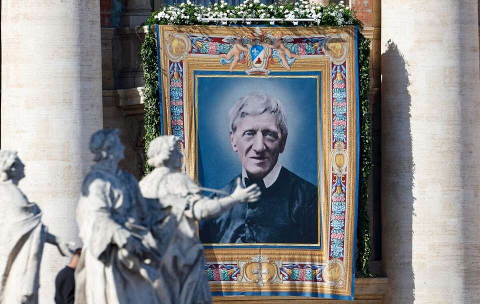 Św. kard. John Henry Newman Doktorem Kościoła / autor: PAP/EPA/FABIO FRUSTACI