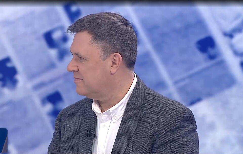 Jacek Łęski  / autor: screenshot TVP Info 