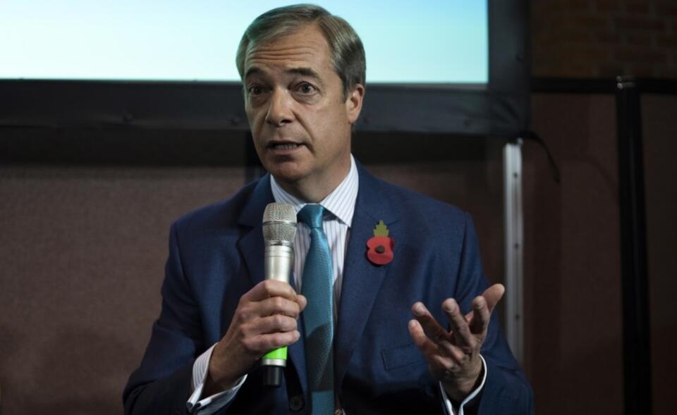 Nigel Farage / autor: PAP/EPA