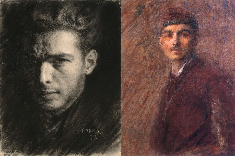 Władysław Podkowiński, Autoportrer / autor: Domena publiczna