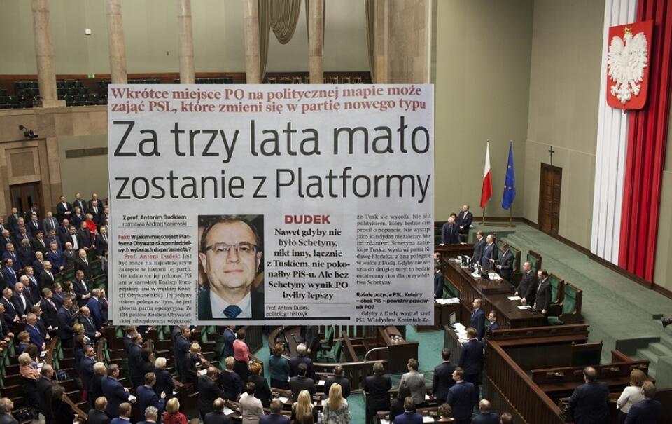 Sejm/Antoni Dudek w 'Fakcie' / autor: Fratria/'Fatkt'