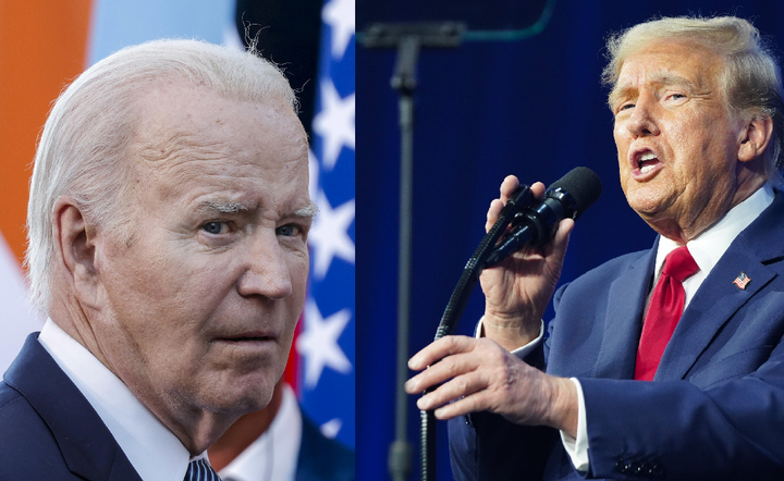 Biden i Trump uzgodnili zasady pierwszej debaty telewizyjnej / autor: PAP