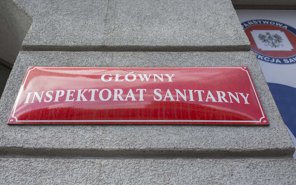 Tabliczka Głównego Inspektora Sanitarnego / autor: Fratria