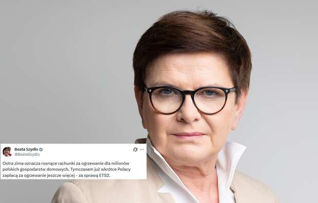Beata Szydło przestrzega przed ETS2 i zaapelowała do premiera Tuska. / autor: Fratria