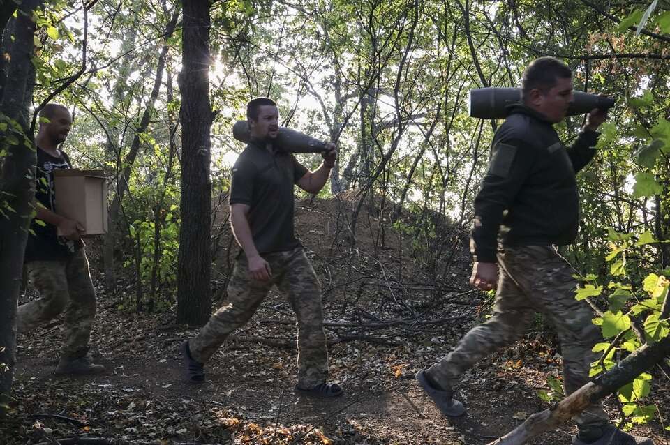 autor: PAP/EPA/Press service of the 65th Mechanized Brigade HANDOUT