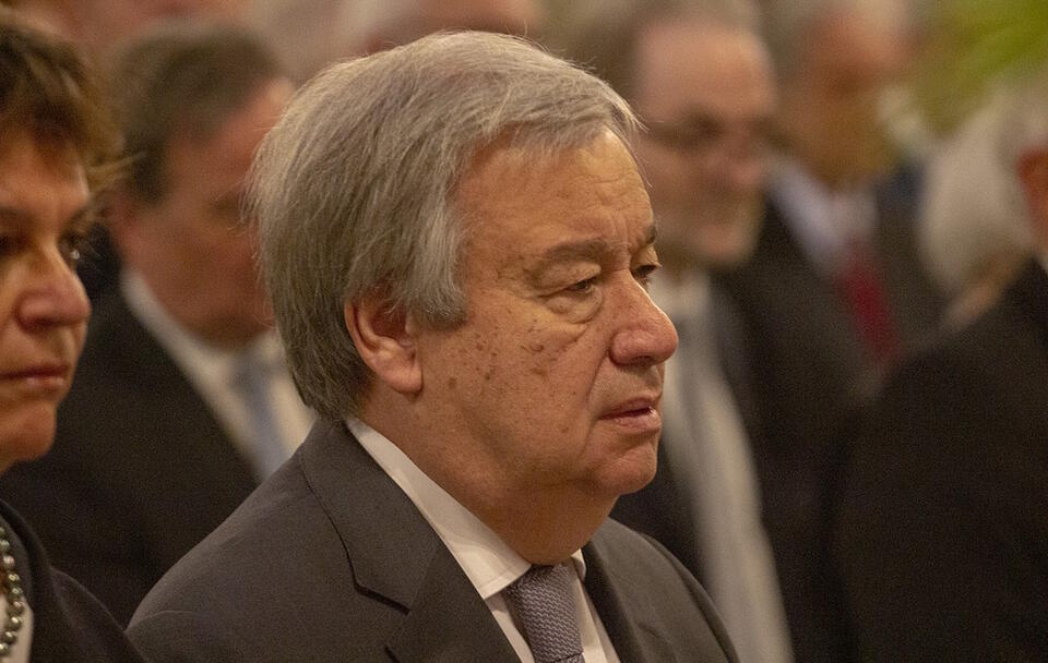 Sekretarz generalny ONZ Antonio Guterres / autor: Wikimedia Commons - Olaf Kosinsky / Creative Commons Attribution-Share Alike 3.0 Germany