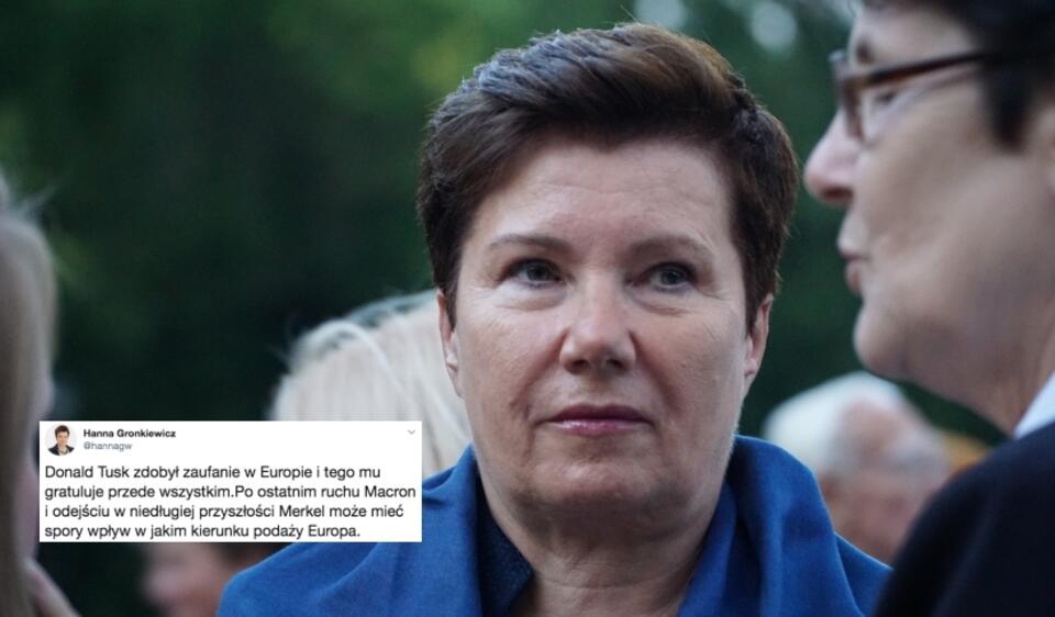 Hanna Gronkiewicz-Waltz / autor: Fratria/Twitter/Gronkiewicz-Waltz