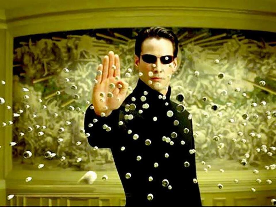 Kadr z filmu "Matrix"