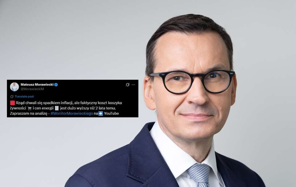 Mateusz Morawiecki  / autor: Fratria/X