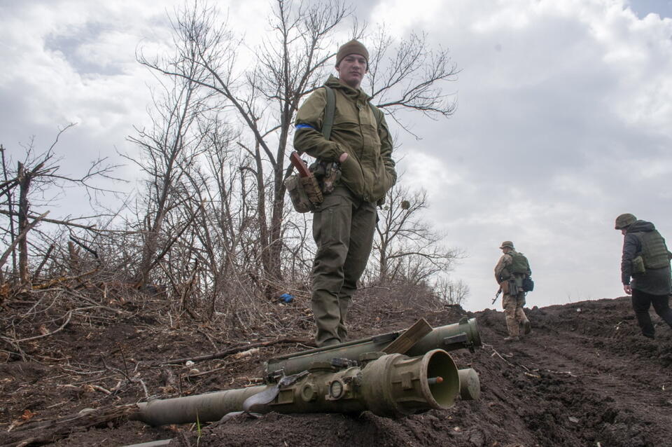 Wojna na Ukrainie  / autor: PAP/EPA
