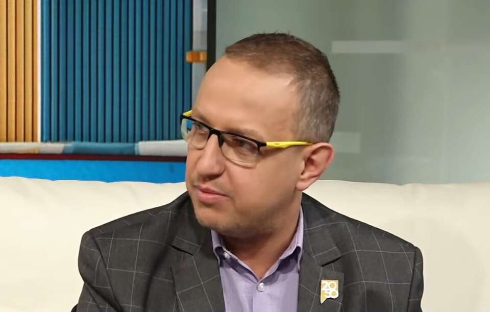 Poseł Polski 2050 Łukasz Osmalak na antenie Telewizji wPolsce24 / autor: Telewizja wPolsce24