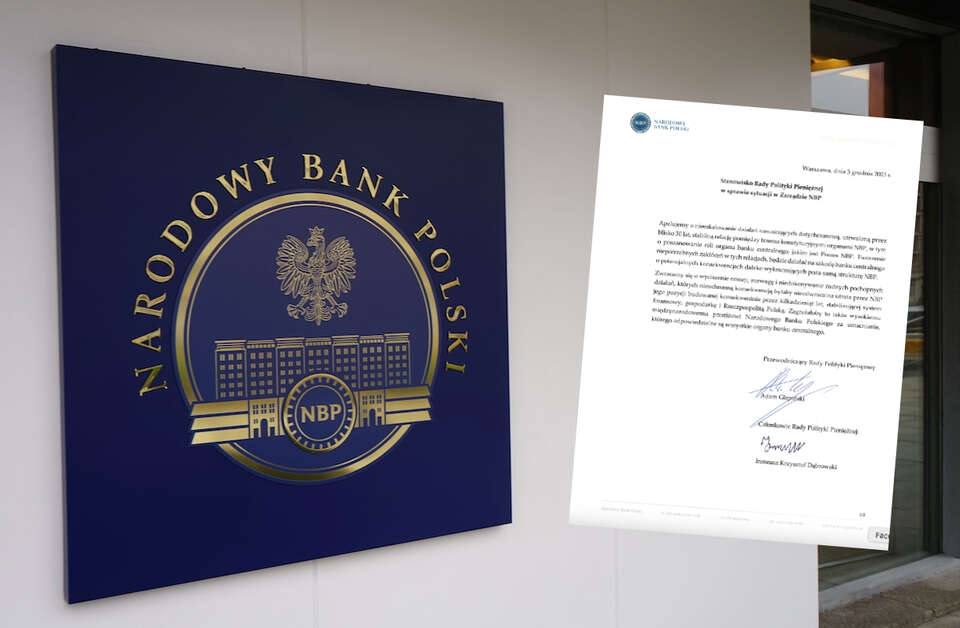 Rada Polityki Pieniężnej reaguje na sytuację w Zarządzie NBP