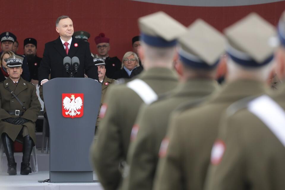 Prezydent Andrzej Duda / autor: PAP/Albert Zawada