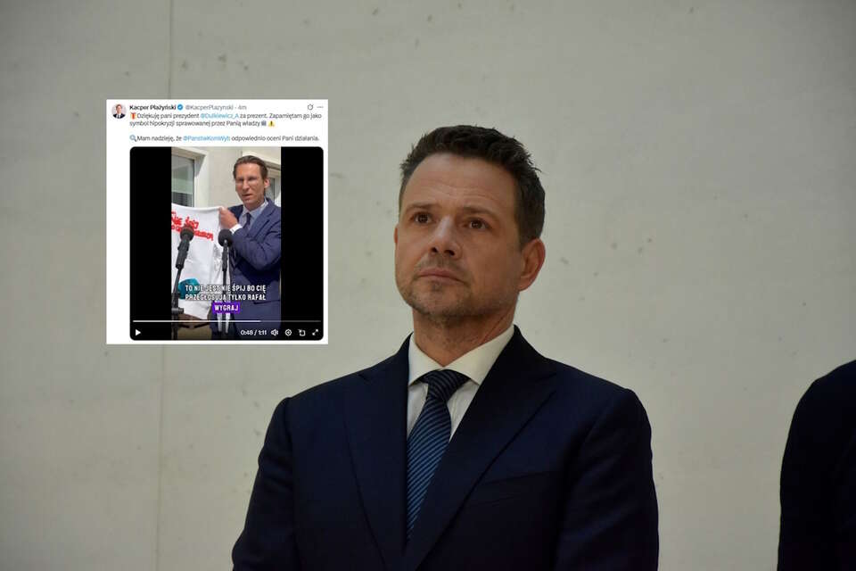Rafał Trzaskowski / autor: Fratria/X-Kacper Płażyński, screen
