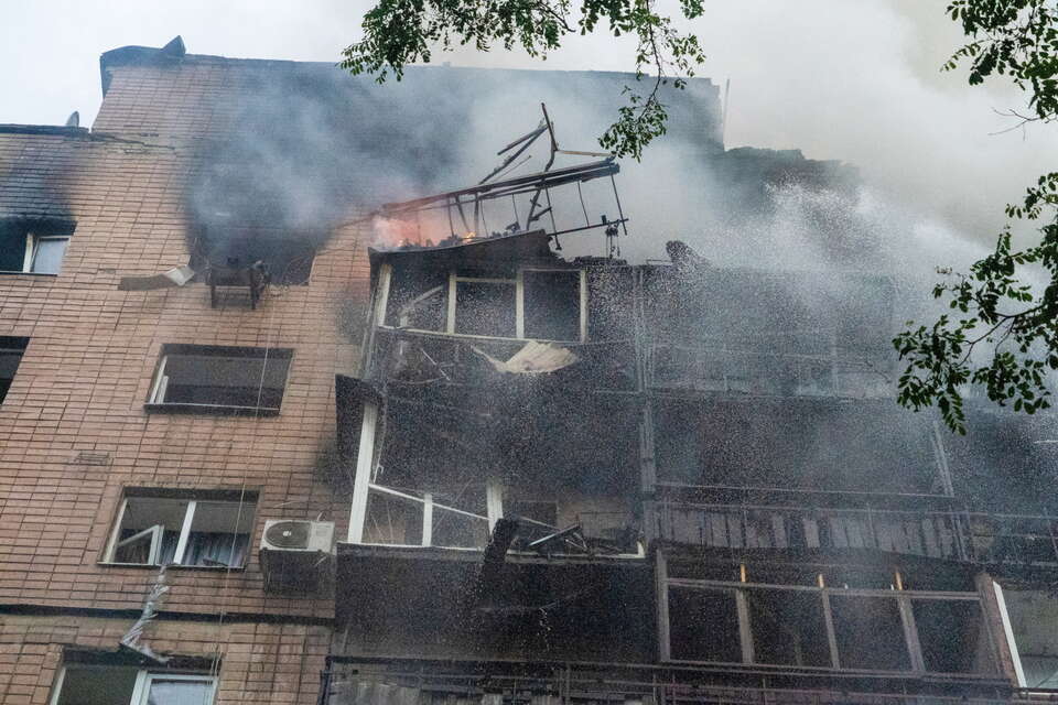 Charków po ataku / autor: PAP/EPA