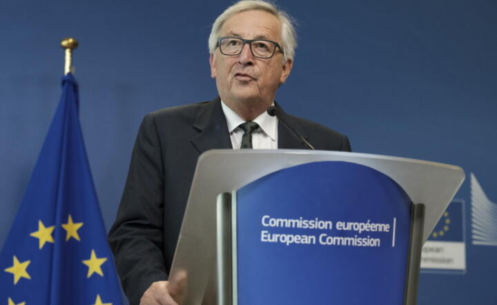 Przewodniczący Komisji Europejskiej Jean-Claude Juncker / autor: fot. PAP/EPA?Olivier Hoslet