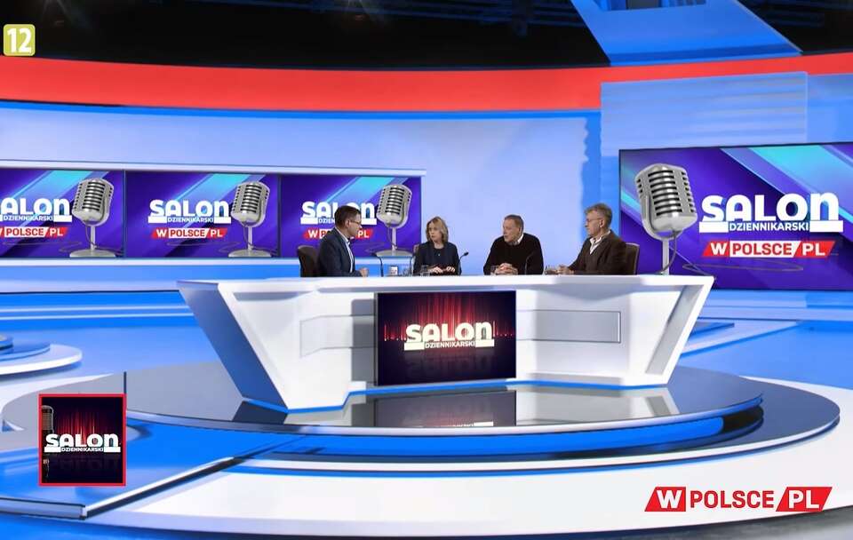 Salon Dziennikarski w Telewizji wPolsce / autor: Telewizja wPolsce