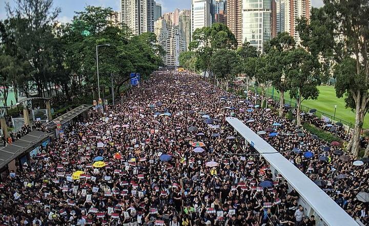 Protesty w Hong Kongu / autor: en.wikipedia.org