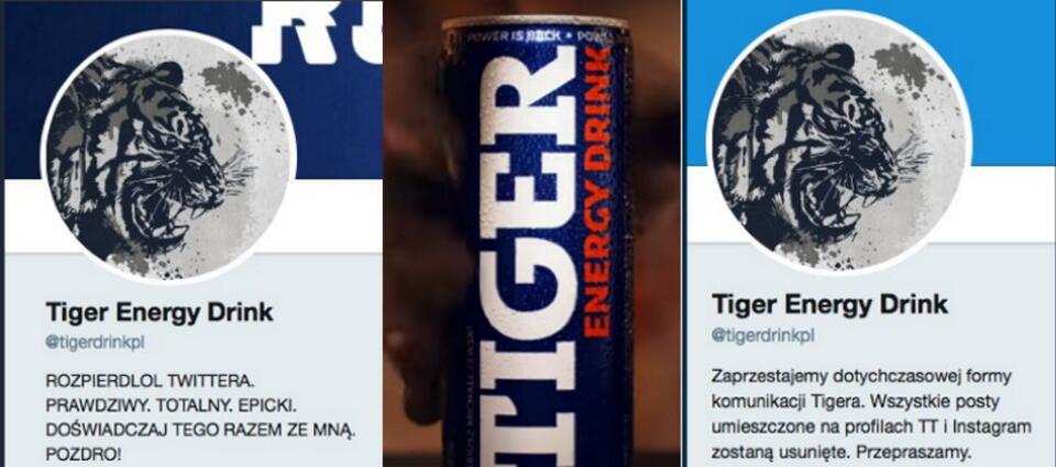 Tiger zmienia taktykę / autor: fot. twitter/YT