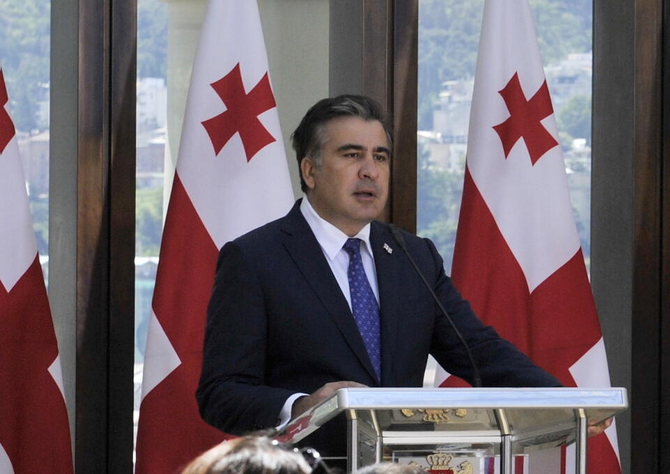 Mikheil Saakashvili in 2013 / autor: wPolityce.pl