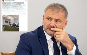 na zdj. Waldemar Żurek i wpis sędzi Kamili Borszowskiej-Moszowskiej w serwisie X / autor: Fratria/X