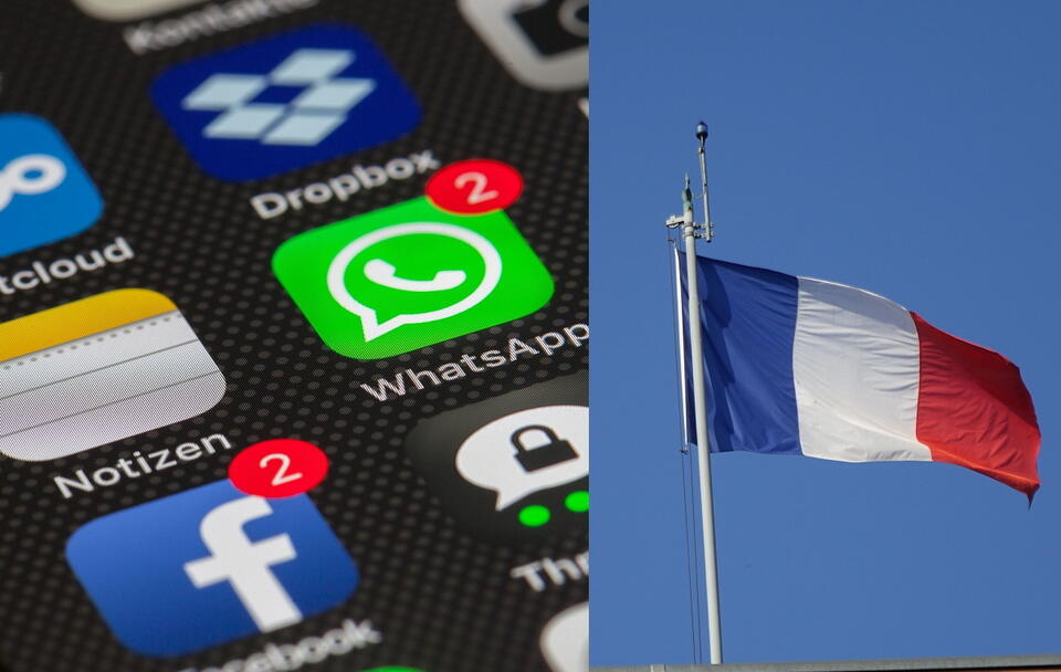Media społecznościowe we Francji / autor: Fratia/pixabay.com